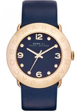 Marc Jacobs Blade Blue Dial Blue Leather Strap Watch for Women - MBM1224 Authentic Buy Shop Now