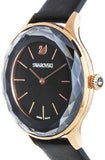 Swarovski Octea Nova Grey Dial Grey Leather Strap Watch for Women - 5295358 Authentic Buy Shop Now