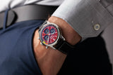 Breitling Top Time B01 Chevrolet Corvette Red Dial Black Leather Strap Watch for Men - AB01761A1K1X1 Authentic Buy Shop Now