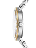 Michael Kors Corey Analog Silver Dial Two Tone Steel Strap Watch for Women - MK7348 Authentic Buy Shop Now
