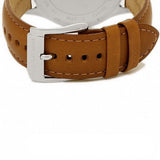 Michael Kors Slim Runway Analog Blue Dial Brown Leather Strap Watch For Men - MK8508 Authentic Buy Shop Now