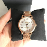 Coach Delancey White Dial Rose Gold Steel Strap Watch for Women - 14502262 Authentic Buy Shop Now