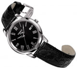 Tissot Classic Dream Black Dial Black Leather Strap Watch for Men - T033.410.16.053.01 Authentic Buy Shop Now