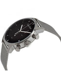 Calvin Klein City Chronograph Black Dial Silver Mesh Bracelet Watch for Men - K2G27121 Authentic Buy Shop Now