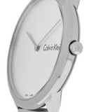 Calvin Klein Minimal Silver Dial Silver Mesh Bracelet Watch for Men - K3M211Y6 Authentic Buy Shop Now