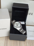 Emporio Armani Classic Silver Dial Silver Steel Strap Watch for Men - AR5894 Authentic Buy Shop Now