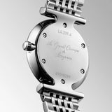 Longines La Grande Classique Diamonds White Dial Silver Steel Strap Watch for Women - L4.209.4.87.6 Authentic Buy Shop Now