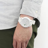 Lacoste 12.12 Chronograph White Dial White Silicon Strap Watch for Men - 2010974 Authentic Buy Shop Now