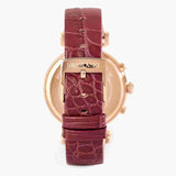Swarovski Era Journey Red Dial Red Leather Strap Watch for Women - 5416701 Authentic Buy Shop Now