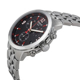 Tissot PRC 200 Asian Games Special Edition Black Dial Silver Steel Strap Watch For Men - T055.417.11.057.01 Authentic Buy Shop Now