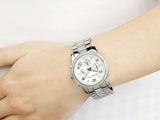 Michael Kors Runway White Dial Silver Steel Strap Watch for Women - MK5825 Authentic Buy Shop Now