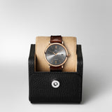 IWC Portofino Automatic Grey Dial Brown Leather Strap Watch for Men - IW356511 Authentic Buy Shop Now