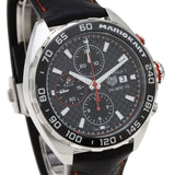 Tag Heuer Formula 1 Mario Kart Chronograph Black Dial Black Leather Strap Watch for Men - CAZ201E.FC6517 Authentic Buy Shop Now
