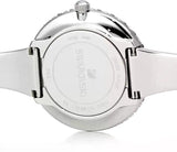 Swarovski Crystal Rose Black Dial Silver Steel Strap Watch for Women - 5484076 Authentic Buy Shop Now