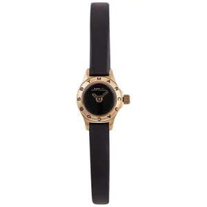 Marc Jacobs Blade Black Dial Black Leather Strap Watch for Women - MBM1345 Authentic Buy Shop Now