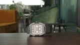 Guess Phoenix Multifunction Silver Dial Black Silicone Strap Watch For Men - GW0048G1 Authentic Buy Shop Now