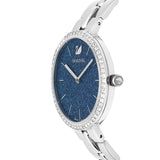 Swarovski Cosmopolitan Blue Dial Silver Steel Strap Watch for Women - 5517790 Authentic Buy Shop Now