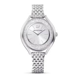 Swarovski Crystalline Aura Silver Dial Silver Steel Strap Watch for Women - 5519462 Authentic Buy Shop Now