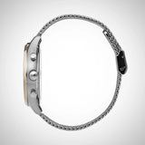 Hugo Boss Companion Chronograph Grey Dial Silver Mesh Bracelet Watch For Men - 1513549 Authentic Buy Shop Now