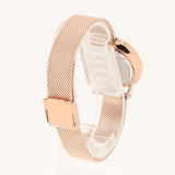Daniel Wellington Petite Melrose Pink Dial Rose Gold Mesh Strap Watch For Women - DW00100368 Authentic Buy Shop Now