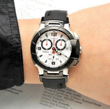 Tissot T Race Chronograph White Dial Black Rubber Strap Watch for Men - T048.417.27.037.00 Authentic Buy Shop Now