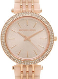 Michael Kors Darci Rose Gold Dial Two Tone Steel Strap Watch for Women - MK4327 Authentic Buy Shop Now