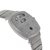 Gucci Grip Quartz Silver Dial Silver Steel Strap Watch For Women - YA157401 Authentic Buy Shop Now