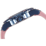 Guess Limelight Blue Dial Pink Rubber Strap Watch For Women - W0775L5 Authentic Buy Shop Now