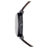 Swarovski Crystalline Wonder Black Dial Black Leather Strap Watch for Women - 5664311 Authentic Buy Shop Now