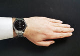 Tissot Le Locle Powermatic 80 Black Dial Silver Steel Strap Watch For Men - T006.407.11.052.00 Authentic Buy Shop Now