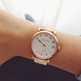 Marc Jacobs Baker White Dial Two Tone Steel Strap Watch for Women - MBM3312 Authentic Buy Shop Now