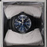 Citizen Eco Drive Blue Dial Black Steel Strap Watch For Men - AW0024-58LB Authentic Buy Shop Now