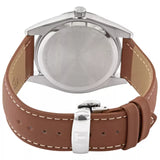 Tissot Gentleman Silver Dial Brown Leather Strap Watch For Men - T127.410.16.031.00 Authentic Buy Shop Now