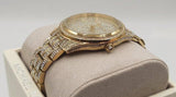 Michael Kors Lauryn Crystals Gold Dial Gold Steel Strap Watch For Women - MK3930 Authentic Buy Shop Now