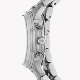 Michael Kors Runway Chronograph Analog Silver Dial Silver Steel Strap Watch for Women - MK7454 Authentic Buy Shop Now