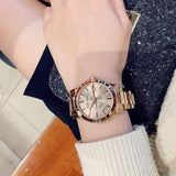 Burberry The City Rose Gold Dial Rose Gold Steel Strap Watch for Women - BU9146 Authentic Buy Shop Now