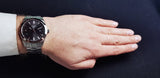 Tissot Gentleman Black Dial Silver Steel Strap Watch For Men - T127.410.11.051.00 Authentic Buy Shop Now