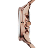 Michael Kors Wren Diamonds Rose Gold Dial Two Tone Steel Strap Watch for Women - MK6159 Authentic Buy Shop Now