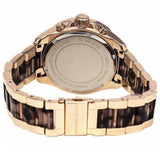 Michael Kors Wren Diamonds Rose Gold Dial Two Tone Steel Strap Watch for Women - MK6159 Authentic Buy Shop Now
