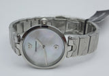 Emporio Armani Mother of Pearl Dial Silver Steel Strap Watch For Women - AR11235 Authentic Buy Shop Now