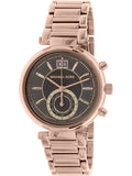 Michael Kors Sawyer Rose Gold Dial Rose Gold Steel Strap Watch for Women - MK6226 Authentic Buy Shop Now