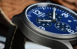 Tissot Chrono XL Blue Dial Brown Leather Strap Watch For Men - T116.617.36.047.00 Authentic Buy Shop Now