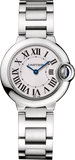 Cartier Ballon Bleu De Cartier White Dial Silver Steel Strap Watch for Women - W69010Z4 Authentic Buy Shop Now