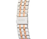 Hugo Boss Jet Silver Dial Two Tone Steel Strap Watch for Men - 1513385 Authentic Buy Shop Now