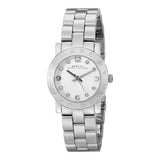 Marc Jacobs Amy Silver Dial Silver Steel Strap Watch for Women - MBM3181 Authentic Buy Shop Now