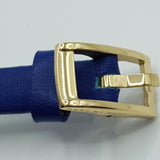 Marc Jacobs Sally White Dial Blue Leather Strap Watch for Women - MBM1354 Authentic Buy Shop Now