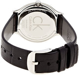 Calvin Klein Skirt Black Dial Black Leather Strap Watch for Women - K2U231C1 Authentic Buy Shop Now