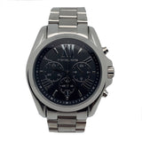 Michael Kors Bradshaw Black Dial Silver Steel Strap Watch for Men - MK5705 Authentic Buy Shop Now