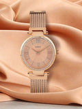 Guess Soho Rose Gold Dial Stainless Steel Watch For Women - W0638L4 Authentic Buy Shop Now