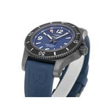 Breitling Superocean Automatic 46mm Blue Dial Blue Rubber Strap Watch for Men - M17368D71C1S1 Authentic Buy Shop Now